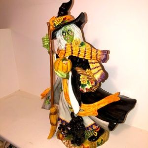 Fitz and Floyd Halloween Harvest Witch